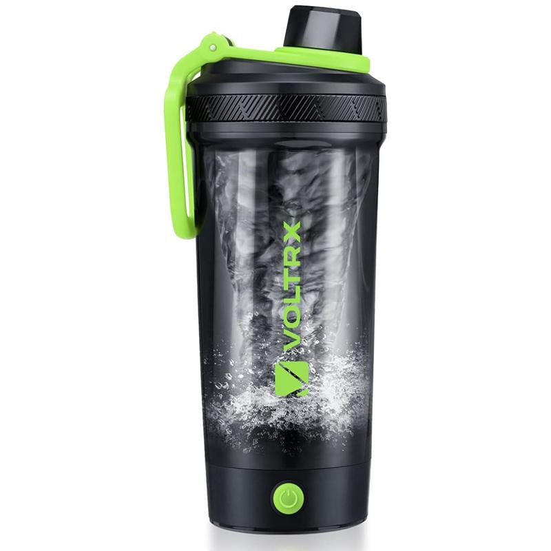 VOLTRX Electric Blender Shaker Bottle, Gallium, Tritan Bpa-Free, 24Oz, USB Rechargeable Protein Mixer Cup for Shakes and Meal Replacements Insulated Cup Rechargeable Self-Stirring